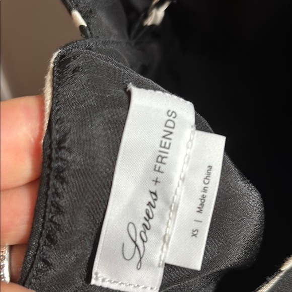 Lovers + Friends Size XS Jayla Striped Backless Romper - Picture 7 of 10